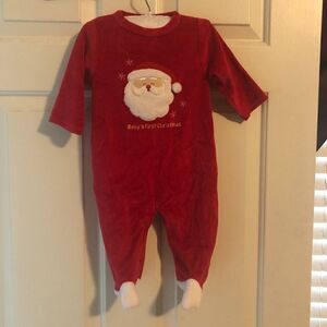 Santa Clause, Baby's First Christmas Sleeper, Size 6 months, NWT